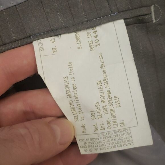 DOLCE & GABBANA SUIT WOOL JACKET      Blazer Sports Coat 42 - Picture 5 of 6